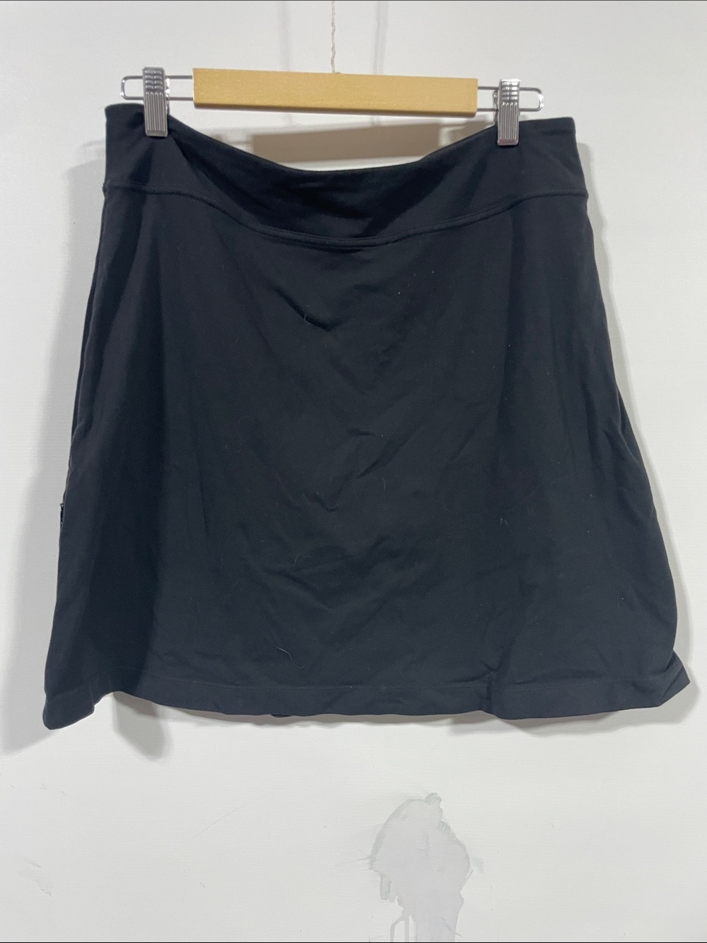 Athleta Black A-Line Active Skirt